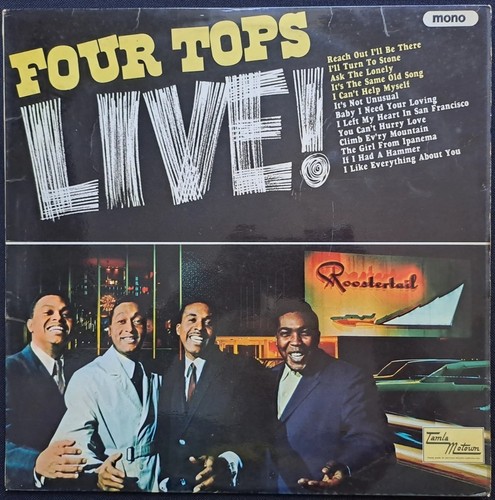 Four tops live 12 vinyl - -,