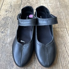 Bottero Black Leather Flat