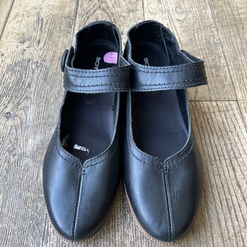 Bottero black leather flat - bottero,
