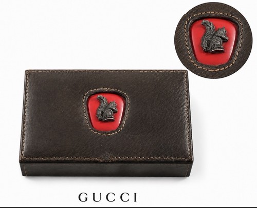Gucci brown leather jewelry - gucci,