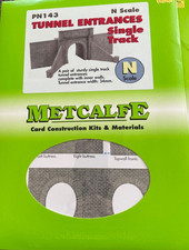 Metcalfe PN143 Tunnel Entrances Single Track N Gauge Kit