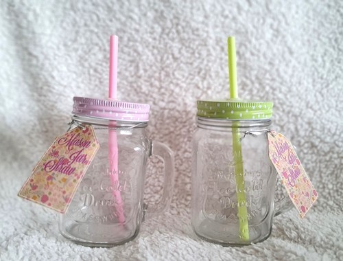 Mason jar with handles - with, 2