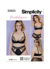 SIMPLICITY 9833 MISSES' BRA