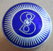 SACHS - Vintage German Bicycle & Motorcycle Metal & Enamel Badge Screw Type(41)