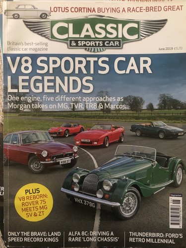 Classic sports car june 2019 - classic,