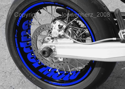Wheel sticker supermoto yamaha - sticker,