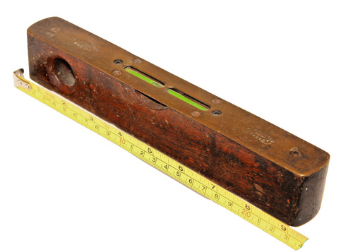 Vintage spirit level english - spirit,