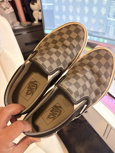 Vans checkerboard slip - vans, slip-on