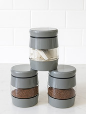Set of 3 Tea Coffee Sugar