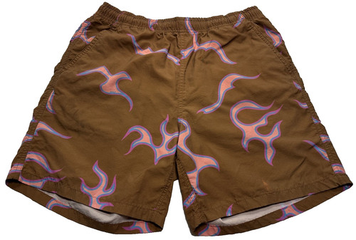 Men golf wang flame shorts - golf,