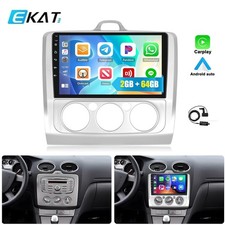 DAB+ 9'' For Ford Focus 2004-2012 Carplay Car Stereo Radio Android 15 GPS WiFi