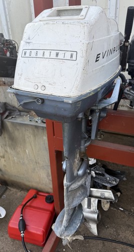 Vintage 15hp evinrude - evinrude, worktwin