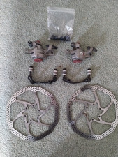 Avid BB7 Brake Set (including callipers, rotors and mounting hardware)
