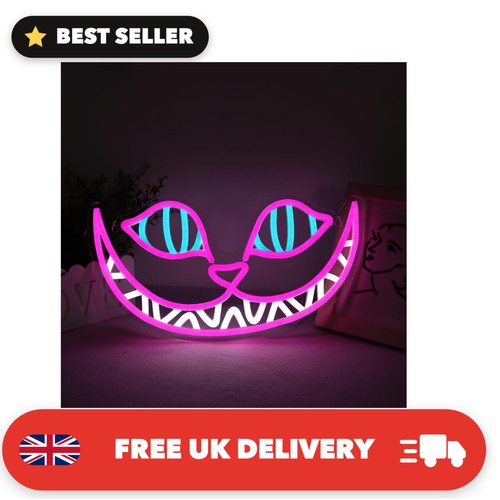 Cheshire cat neon signs alice - cat,