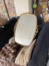 Large vintage gilt mirror 28 x
