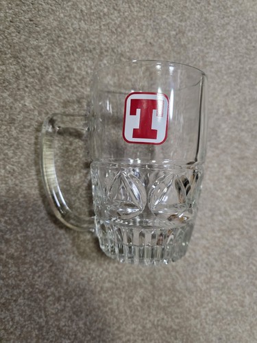 Vintage tennents pint glass - tennents,