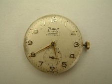 Vintage GENTS TIMOR Handing Winding Wrist watch Movement Working #2