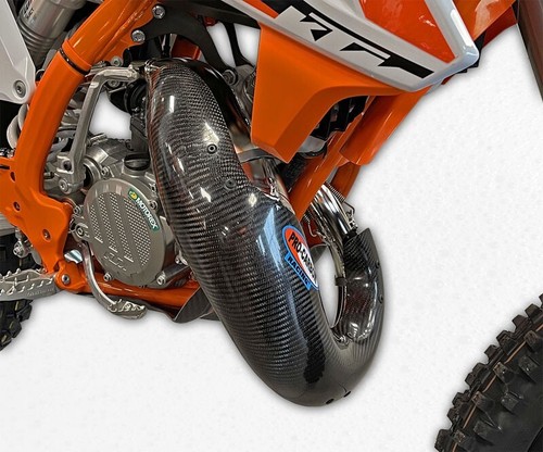 Pro carbon exhaust guard - carbon,