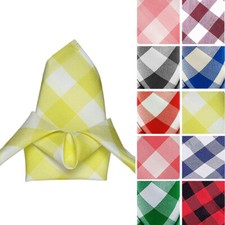 15" CHECKERED Gingham