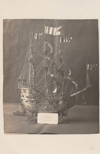 Unidentified model ship - unidentified,