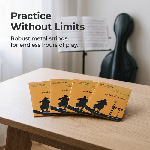 Cello strings full - cello,