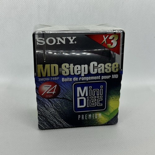 Sony mini disc mins with - sony, 3x