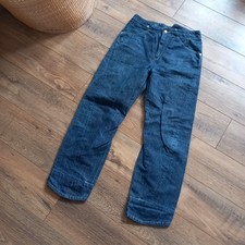 Levi’s Engineered Twisted 3/4 length Vintage Y2K Jeans Blue Denim size 28x30