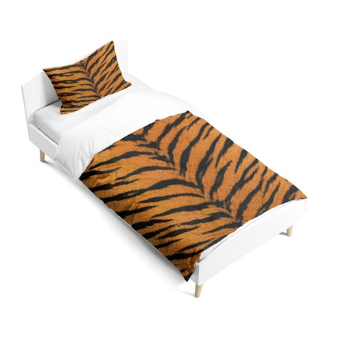Tiger print cot bed - cot, wild