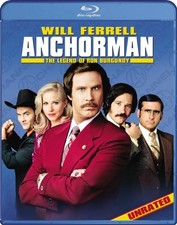 Anchorman: The Legend of Ron Burgundy [Blu-ray] [2004] [US Import] - DVD  S2LN