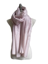BAJRA Pale Pink Chiffon Beaded