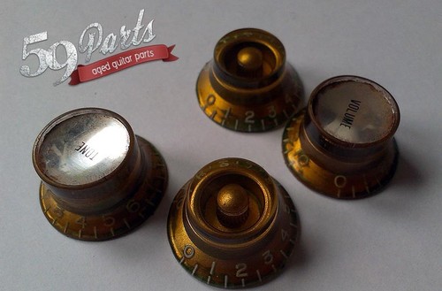 Aged relic mismatched knobs - relic,