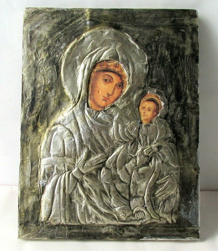 Old russian silver - old, icon