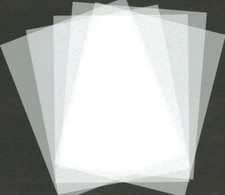 Lot of 5 Mylar Sheets Blank