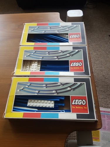 Vintage lego curved rail - lego,