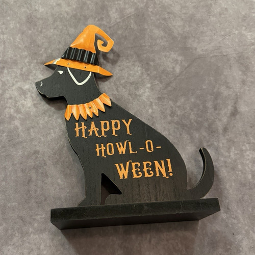 Halloween black lab - black, dog