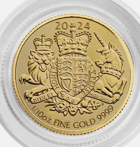10th pure gold 999 royal - oz, .999