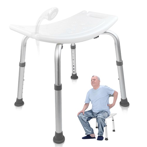 Height adjustable shower stool - height-adjustable,