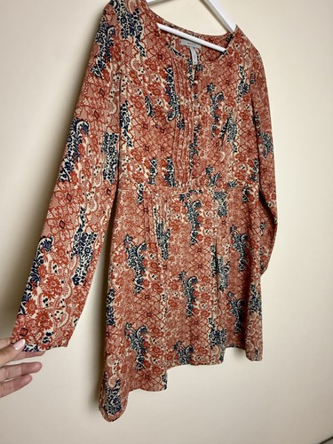 Pepperberry floral tunic - pepperberry,