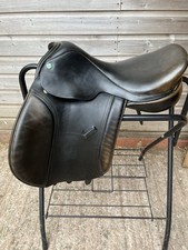 Native Pony Saddle 17 Inch Brown Leather