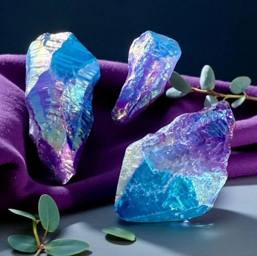 Aura blue unicorn quartz - aura,