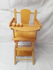 Wooden Dolls 1970s High Chair