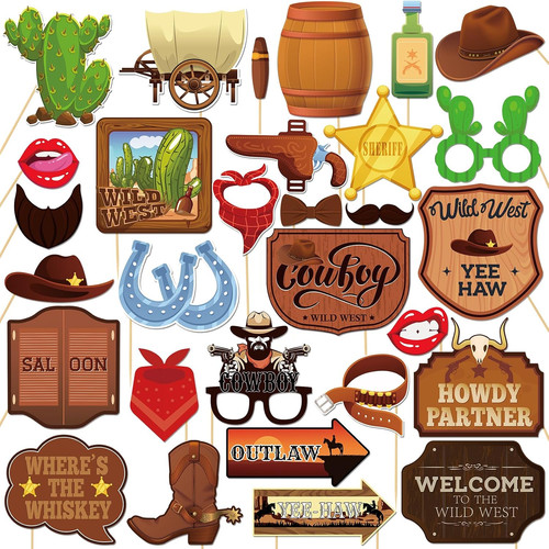 30pcs country western - country, cowboy