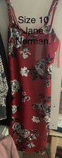 Jane Norman Red Dress Elegant