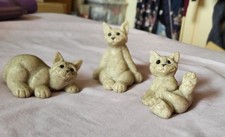 3 x Quarry Critters Cats