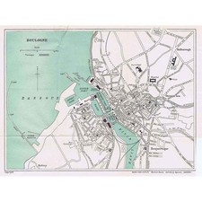 BOULOGNE Street Plan / Map of