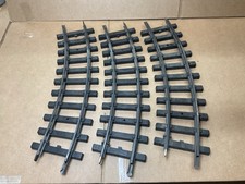 BACHMANN G GAUGE CURVED TRACK PIECES 3X 300MM LONG EACH R1 CURVES TRAIN TRACK
