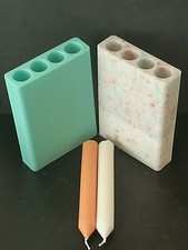 Tapered pillar candle mould - tapered,