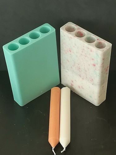 Tapered pillar candle - tapered,