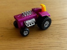 1972 Vintage Matchbox 25 Mod Tractor Purple Made In England Farm Equipment Toy