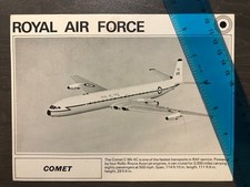 Comet C Mk 4C - RAF Collectors Card